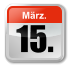 15. März.