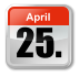 25. April